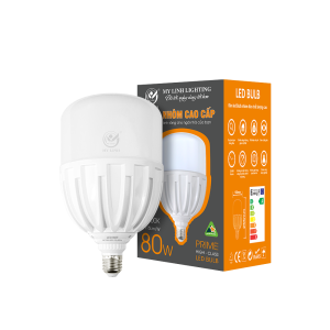 Bóng đèn LED BULB nhôm đúc cao cấp 80W