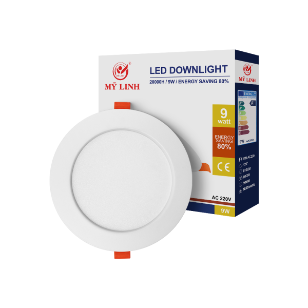 Đèn LED âm trần Downlight 9W