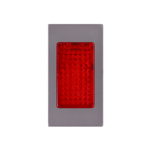 Đèn báo màu đỏ ghi xám