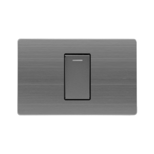 INOX Ghi xám – 1 Công tắc