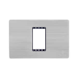 Mặt đơn vỏ INOX màu ghi xám