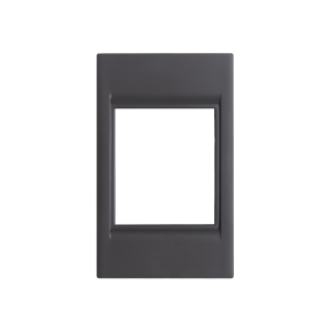 Mặt dùng cho MCB 2P màu ghi xám