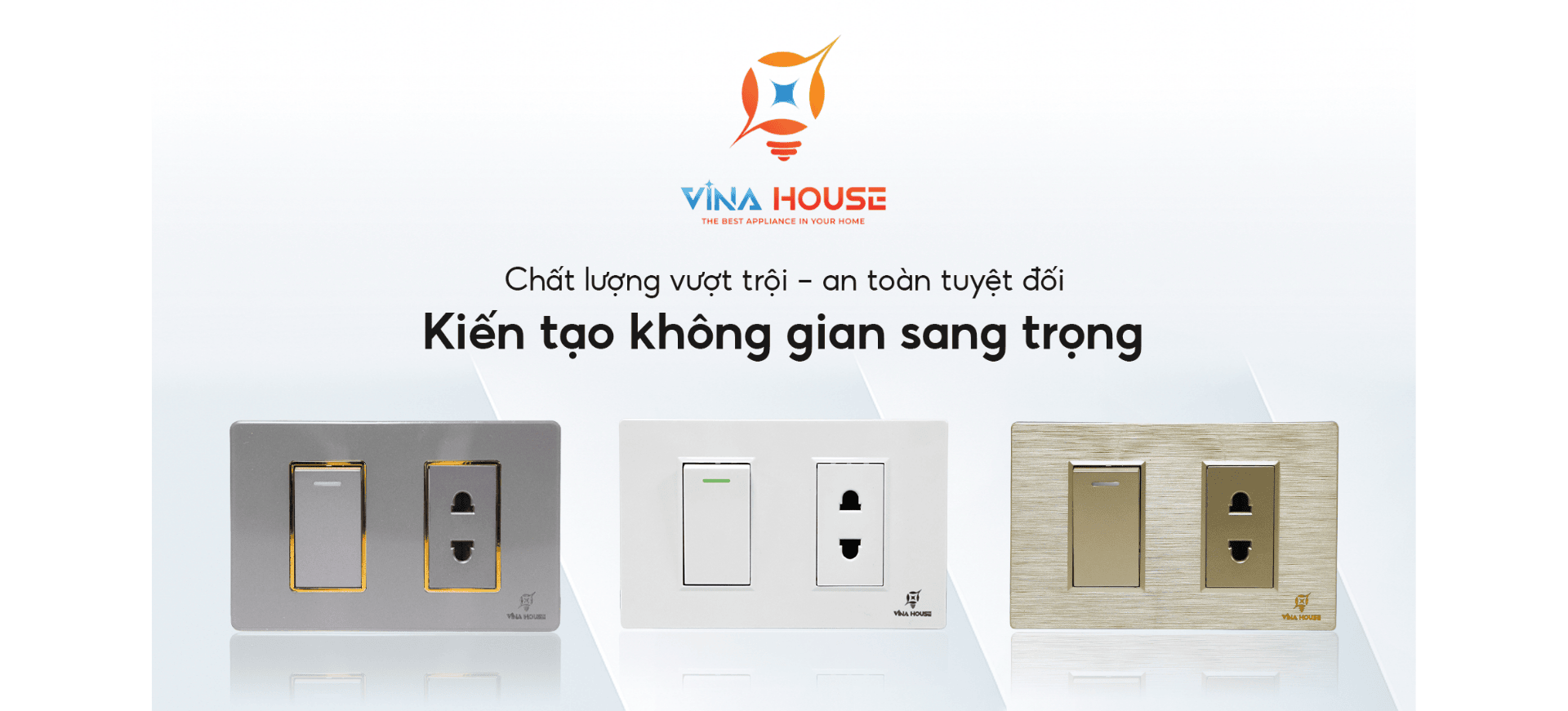 Công tắc ổ cắm cao cấp Mỹ Linh