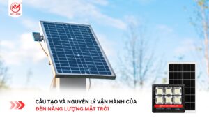 Nguyên lý hoạt động của đèn năng lượng mặt trời